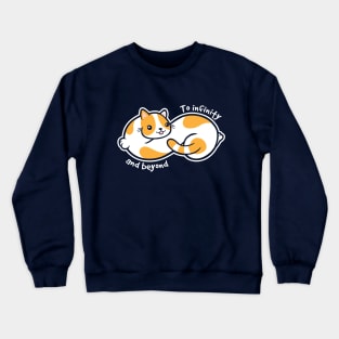 Infinity cat Crewneck Sweatshirt